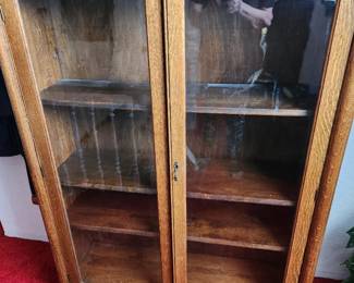 One of two Barrister Vintage Bookcases. This is the Taller Bookcase.