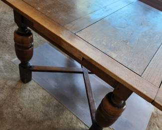 Antique Dining Table with Extensions.
