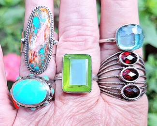 Sterling Silver Rings