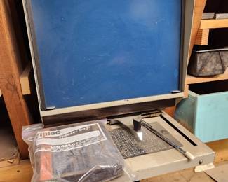 Vintage Microfiche Reader