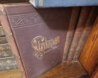 A Collection of Antique Shakepeare Books