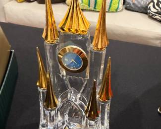 Disney Cinderellas castle Franklin mint