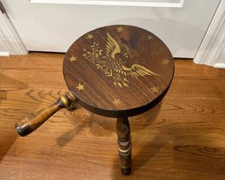 vintage Americana stool