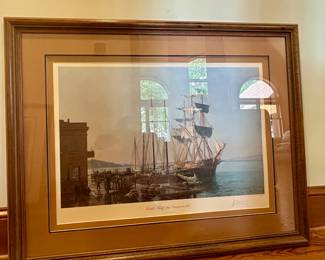 “Cowell’s Wharf, San Francisco in 1866”