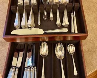 Beautiful Sterling Silver Flatware Service for 12