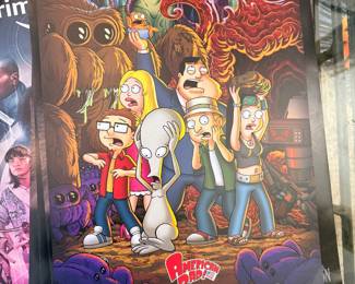 SDCC 2023 Exclusive American Dad Poster