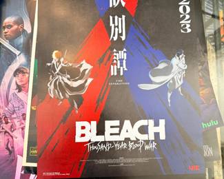 BLEACH Original Promo TV Poster SDCC 2023 Thousand Year Blood War