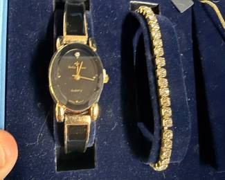 Bella Rose Watch Bracelet Set