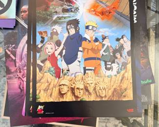 2023 Comic Con Exclusive Naruto Poster