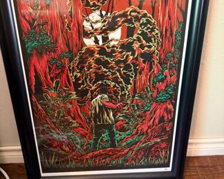2009 Ken Taylor - Lost Limited Edition (only 300) Smoke Monster Poster