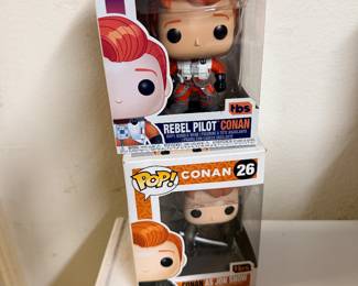 Exclusive Conan Funko Pops - As Jon Snow and Revel Pilot Conan