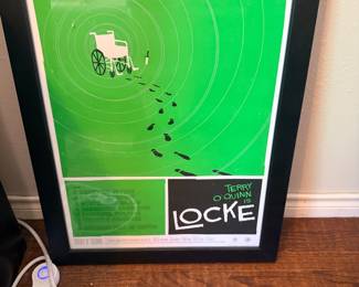 Rare Limited Edition Lost "Locke's Secret" Screen Printed Poster by Olly Moss