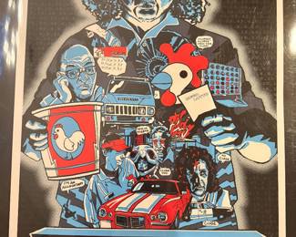 Tim Doyle's (Run of 300 numbered print) - Hurley's Curse - From the series Lost