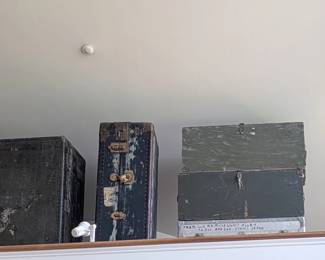Storage trunks in variety of sizes and styles