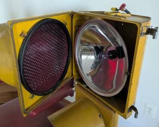 Authentic stop light for decor only