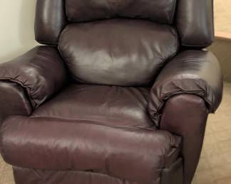 Two Matching Leather recliners