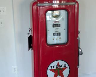Texaco gas pump for decor use only