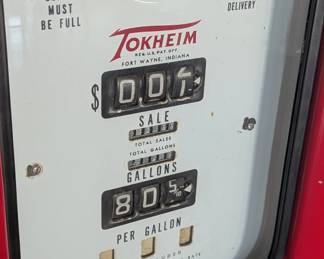 Tokheim Texaco fuel pump for decor only