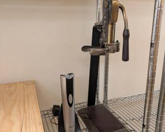 Fancy wine openers one electric one manual