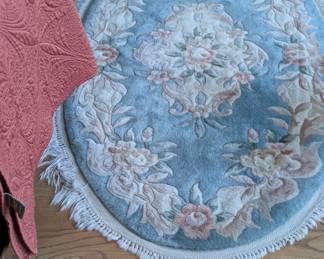 Oval Wool rug