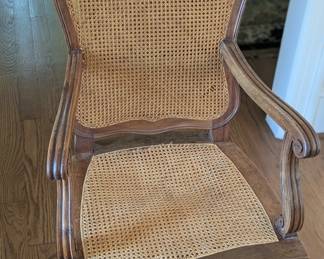 Arm chair seat is damaged