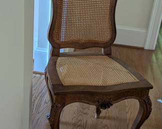 All chairs have have caining replaced