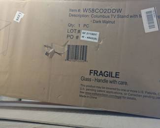 New in Box TV STAND