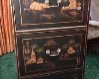 Chinese Themed File Cabinet