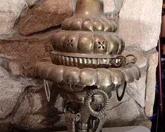 Turkish Brass Tent Warmer Brazzier