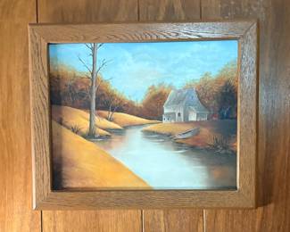 Hand painted by the homeowner!!