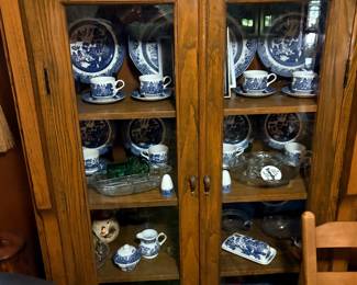 Late 1800's-early 1900's solid Oak cabinet made by a family member 