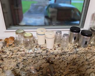 Salt and pepper shakers