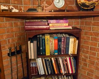 Books and bookcase