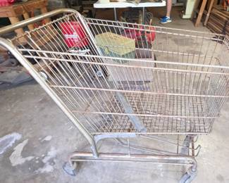 Vintage shopping cart