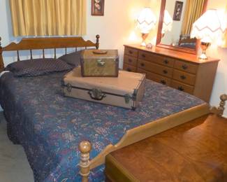 Ethan Allen bed and dresser