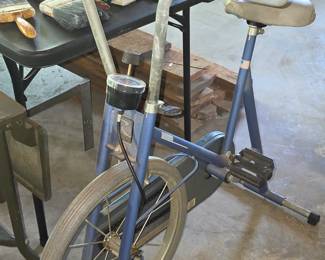 Vintage exercise bike