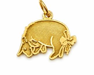 Disney Eeyore 14k Pendant 