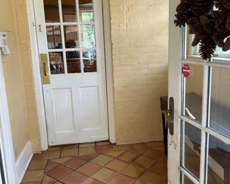 Foyer to Side Door from kitchen to carport
