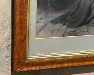 Antique Frame with Gold