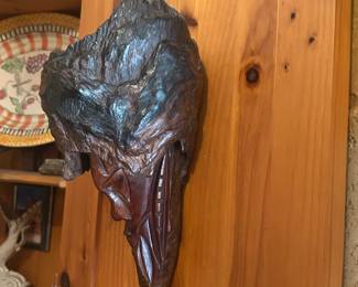 Carved Head from the Caribbean