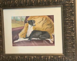 Water Color Whippet