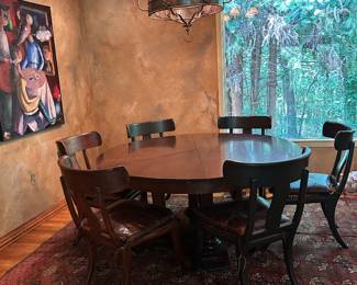 Round Table and Chairs