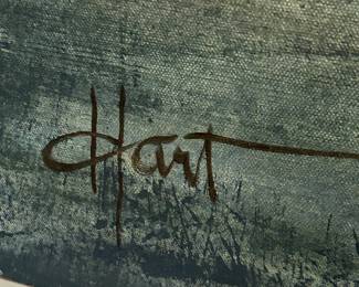 Painting by Hart