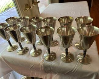 Silver Goblets!
