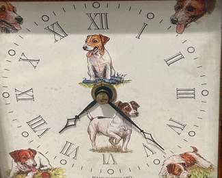 Jack Russell Clock....cute!