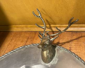 Brass Deer on each end