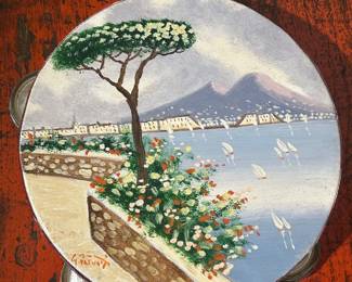 Hand Painted Tambourine