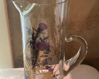 "Thistle" Pitcher....very unusual
