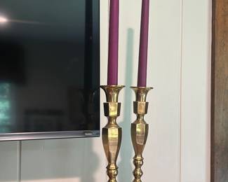 Pair of Brass Candlesticks