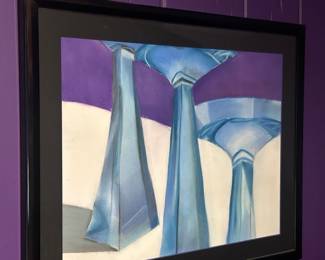 Framed Pastel 